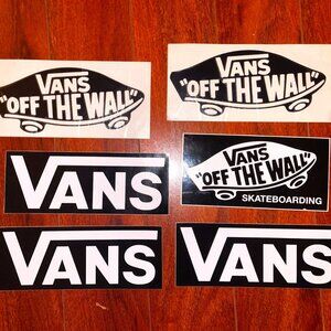 Vans Skate XL Sticker Lot